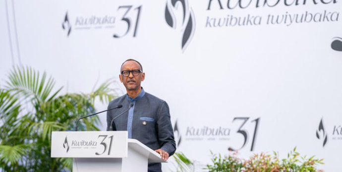 Perezida Paul Kagame atanginza ku mugaragaro icyumweru cyo Kwibuka ku nshuro ya 31 Jenoside yakorewe Abatutsi muri 1994