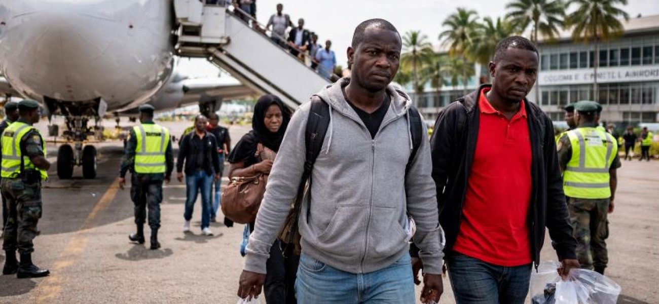 Passengers-arriving-at-Entebbe-Airport