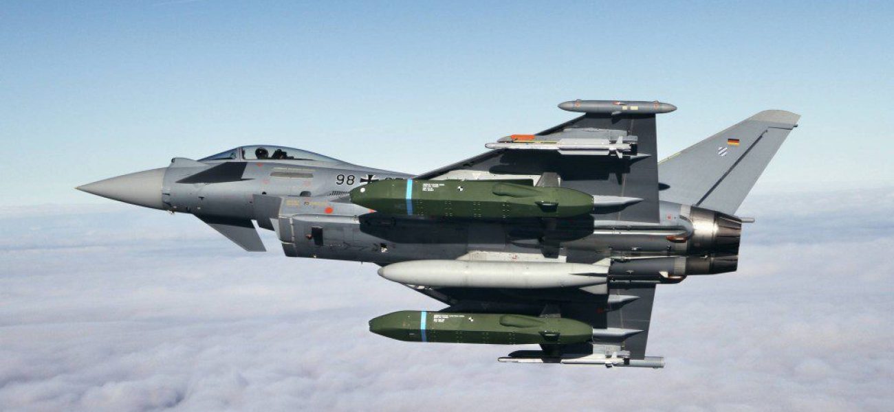 Eurofighter Typhoon igerageza Taurus KEPD 350 missile