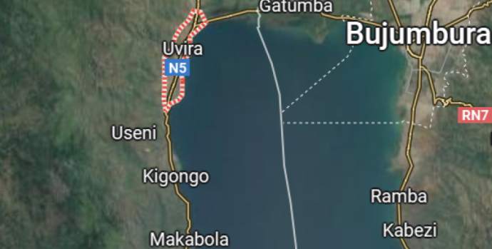 Uvira carte