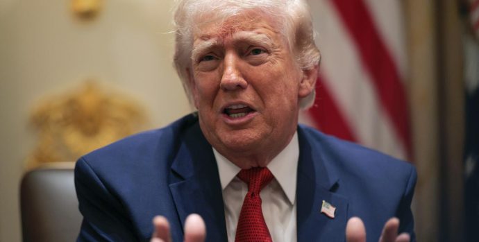WASHINGTON, DC - MARCH 26: U.S. President Donald Trump speaks during a Cabinet meeting in the Cabinet Room of the White House on March 26, 2026 in Washington, DC. This is Trump's second Cabinet meeting of 2026 and the first since the United States and Israel began attacking Iran on February 28. (Photo by Chip Somodevilla/Getty Images)