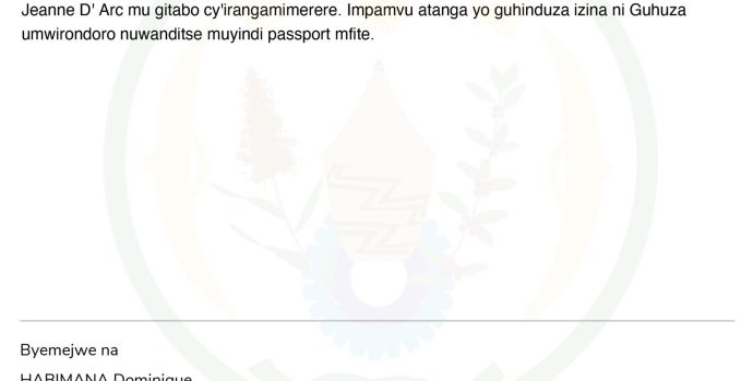 itangazo 4