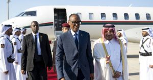 perezida_paul_kagame_yagiye_i_doha_muri_qatar_aho_yitabiriye_inama_mpuzamahanga_yiga_ku_iterambere_world_summit_for_social_